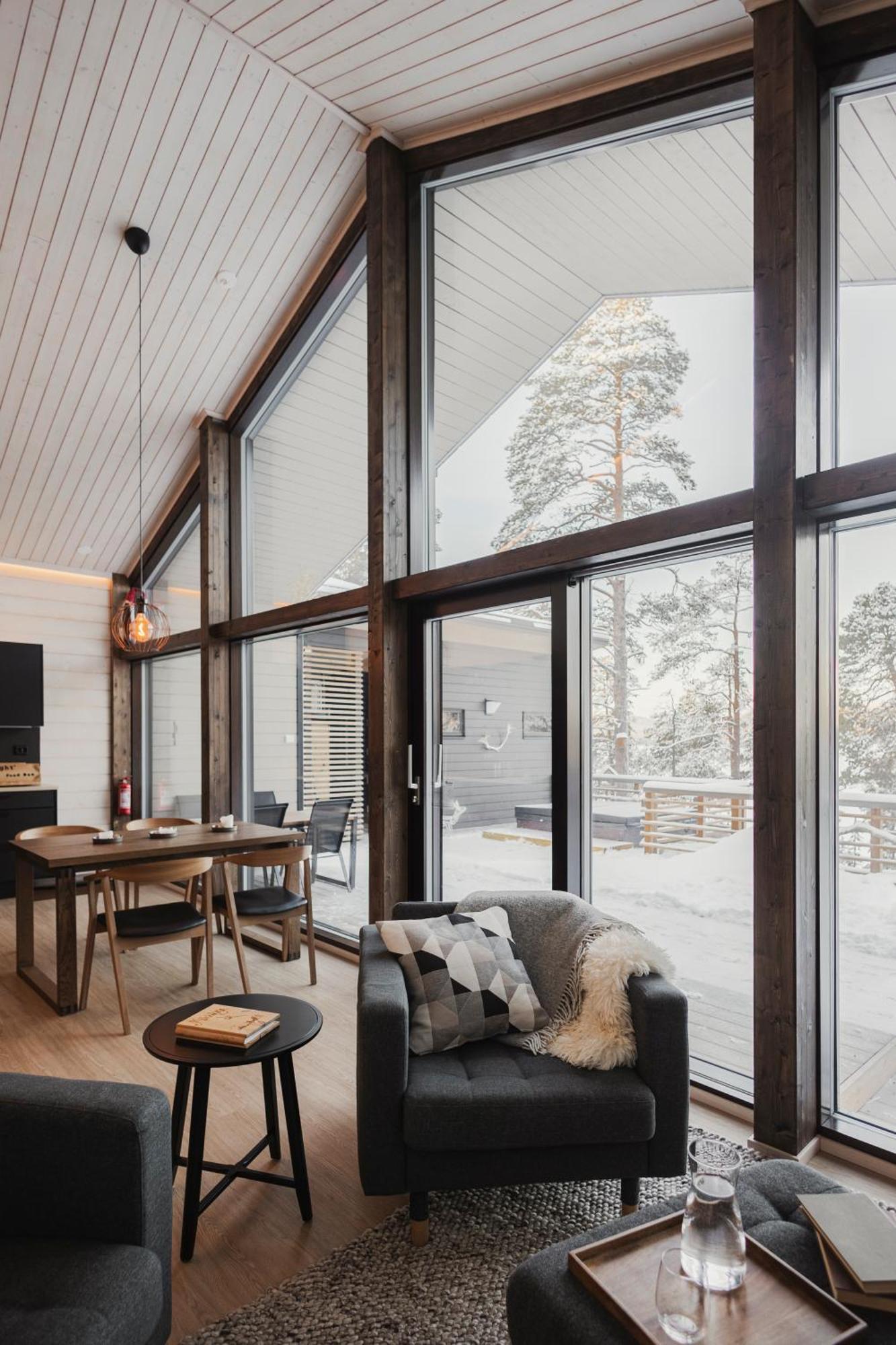 Norlight Cottages Ivalo - Tuli Eksteriør bilde