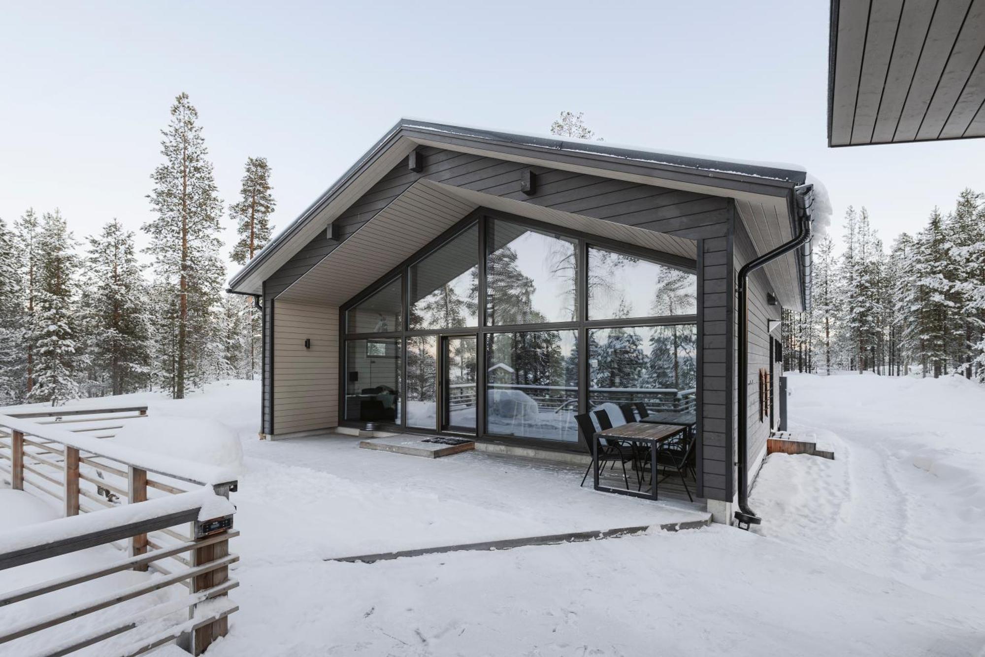 Norlight Cottages Ivalo - Tuli Eksteriør bilde