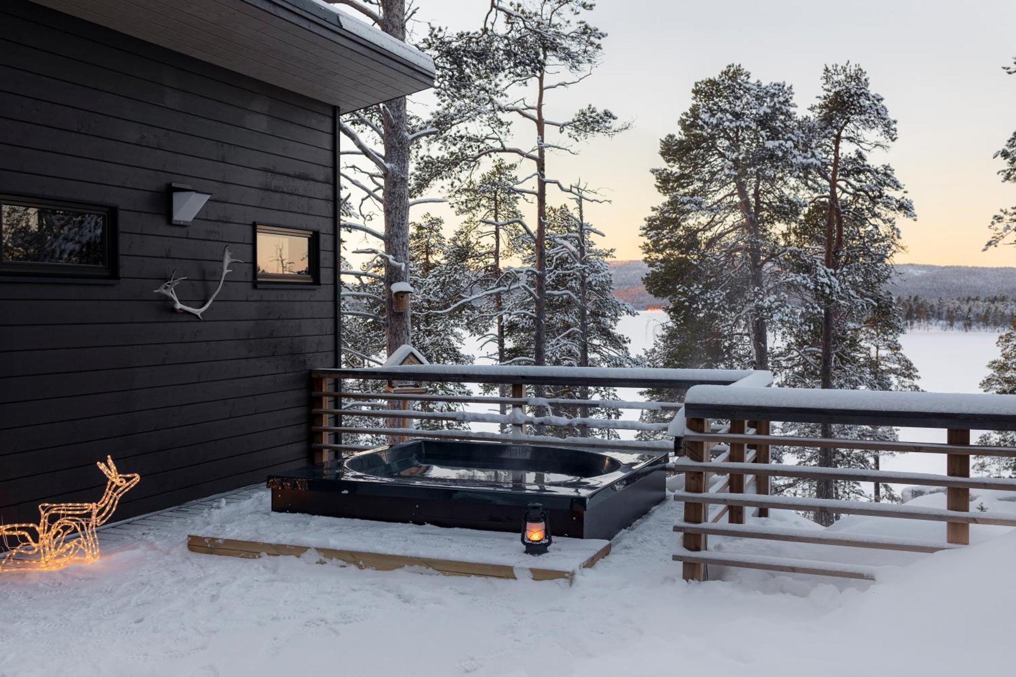 Norlight Cottages Ivalo - Tuli Eksteriør bilde