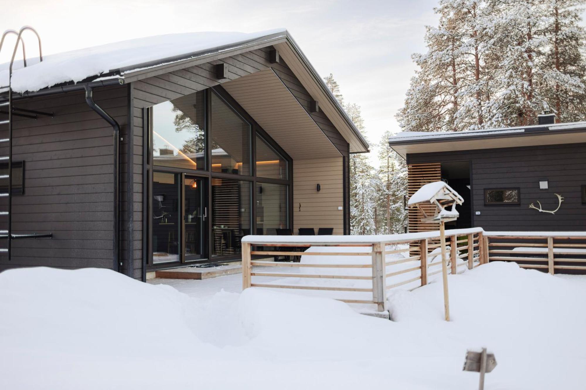 Norlight Cottages Ivalo - Tuli Eksteriør bilde