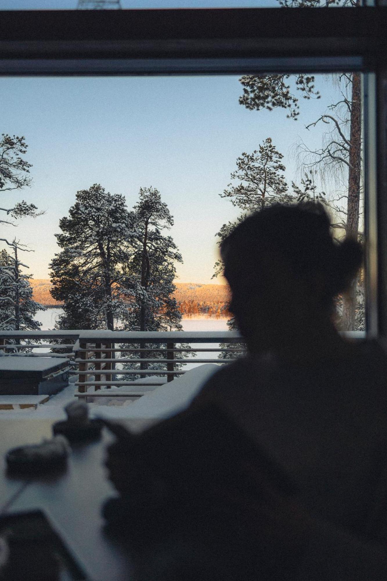 Norlight Cottages Ivalo - Tuli Eksteriør bilde